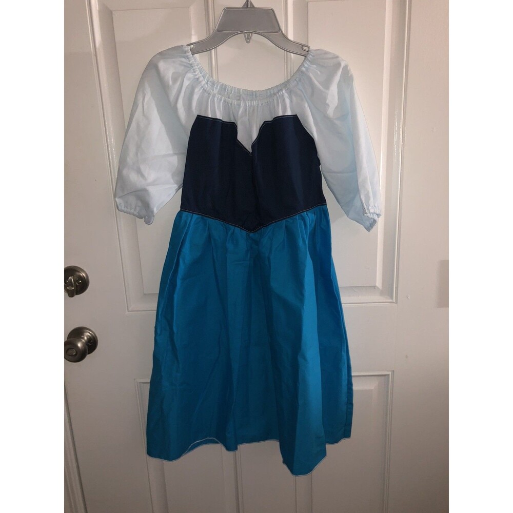 Disney Little Mermaid Kiss the Girl Ariel’s Dress Costume 7 Years Handmade NEW